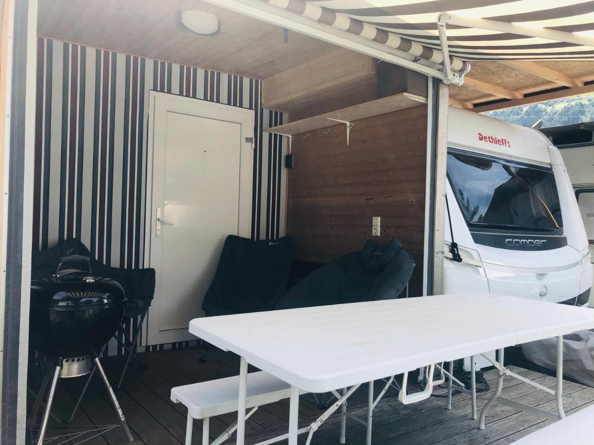 Zillerglueckhuette - 5 Sterne Camping Aufenfeld Aschau Im Zillertal Dış mekan fotoğraf
